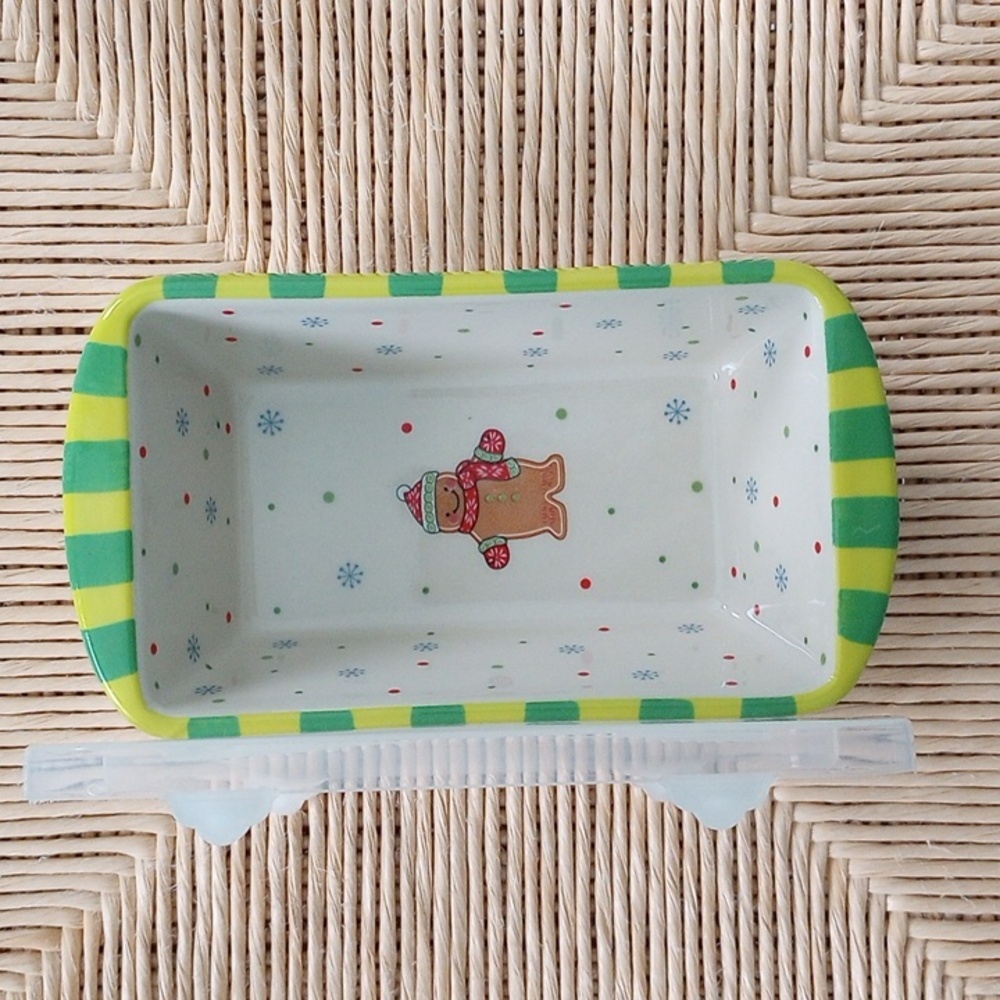 Temp-tations 12 oz. Holiday Oven, Dishwasher, & Microwave Safe Ceramic Container